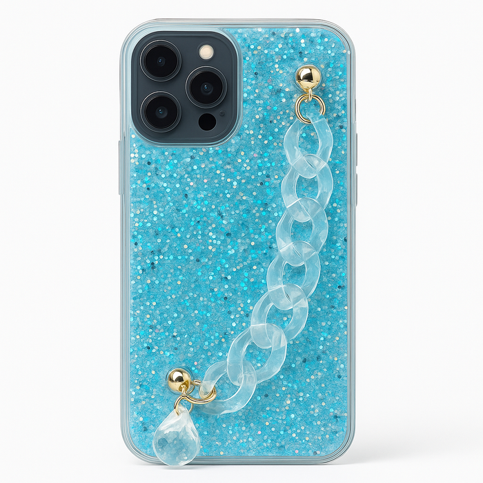 Glitter Chain Charm Case – iPhone 12 Pro Max