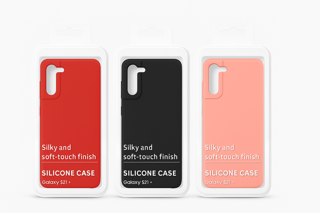 Silicone Case for Galaxy S21 Plus – Soft Touch Finish