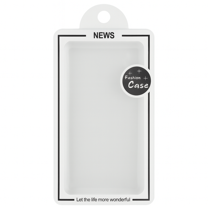 Universal Phone Case Retail Packaging Box – Clear Plastic Display