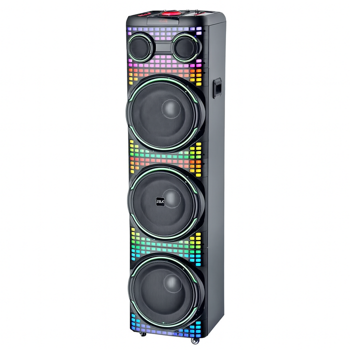 MT-1237 12”×3 Woofer Wireless Bluetooth Party Speaker with Dual Microphones – Wholesale