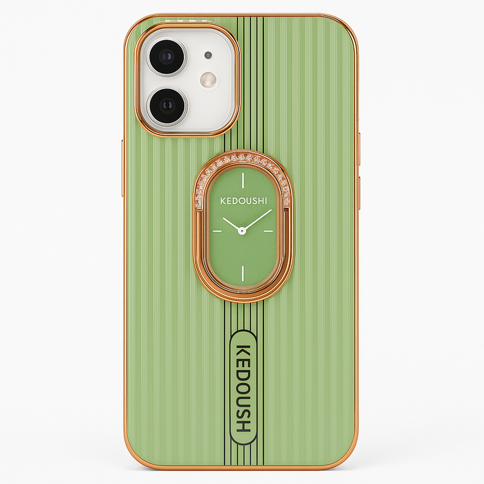 Kedoushi Luxury iPhone 12 / 12 Pro Case with Ring Stand – Multiple Colors