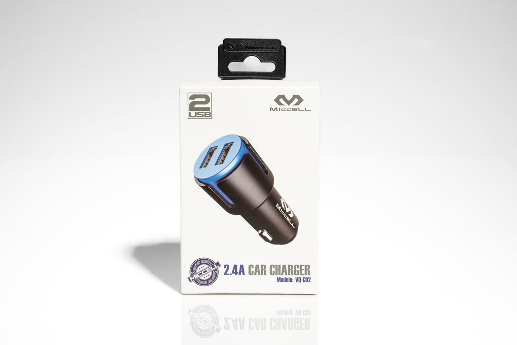 Miccell Car Charger VQ-C02 upc 0615068617307