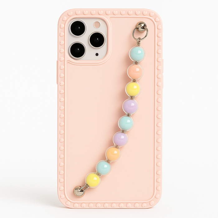 Pastel Bead Chain Case – iPhone 12 Pro Max