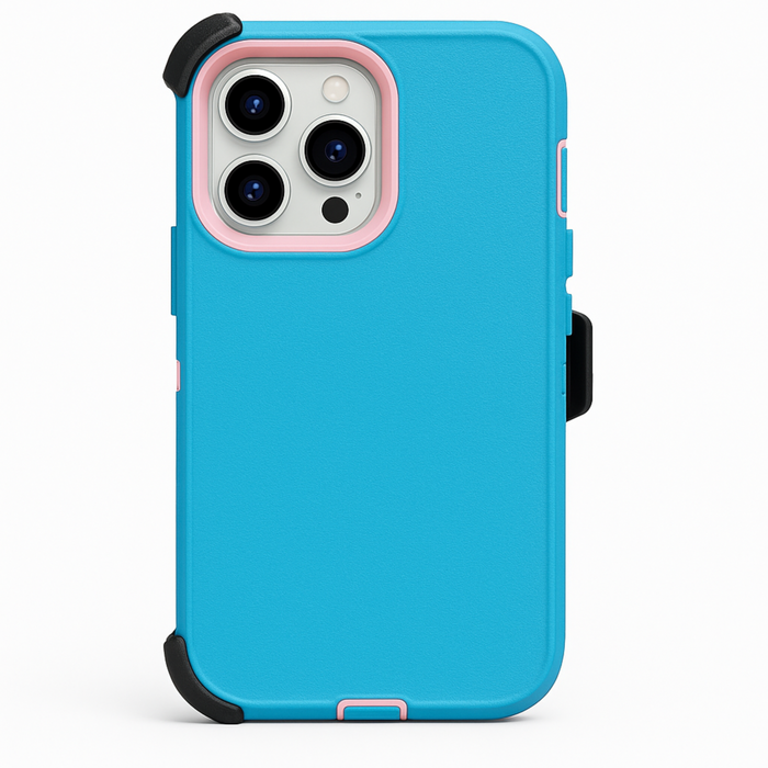 Heavy-Duty  Case with Belt Clip for iPhone 15 Pro max