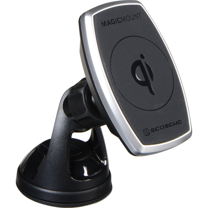 Scosche MagicMount™ Pro Charge – Wireless Fast Charging Magnetic Mount (Window/Dash)