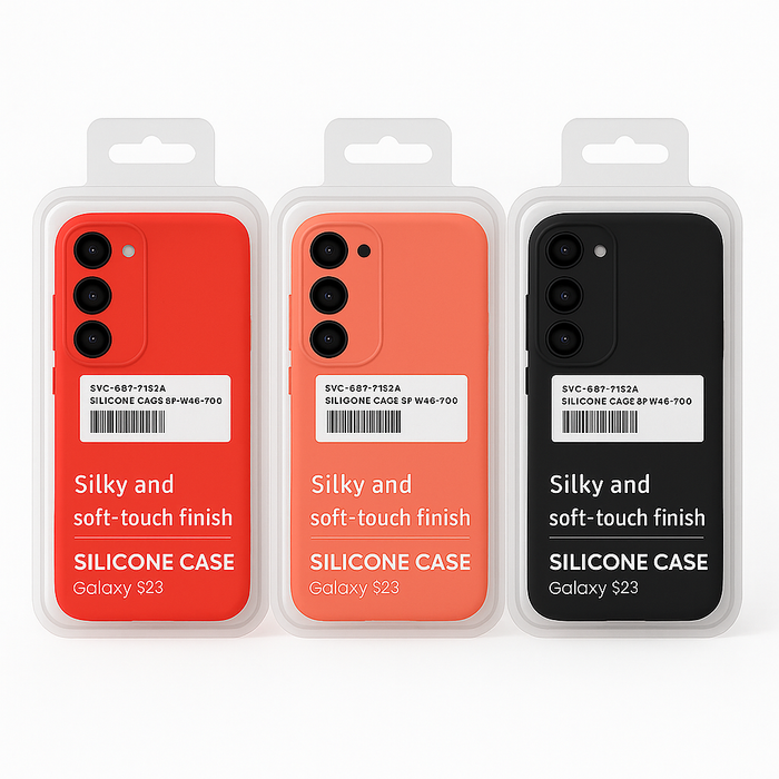 Soft Silicone Shockproof Case – Galaxy S23