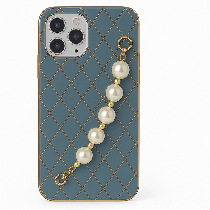 Elegant Pearl Chain Case – iPhone 12 Pro Max