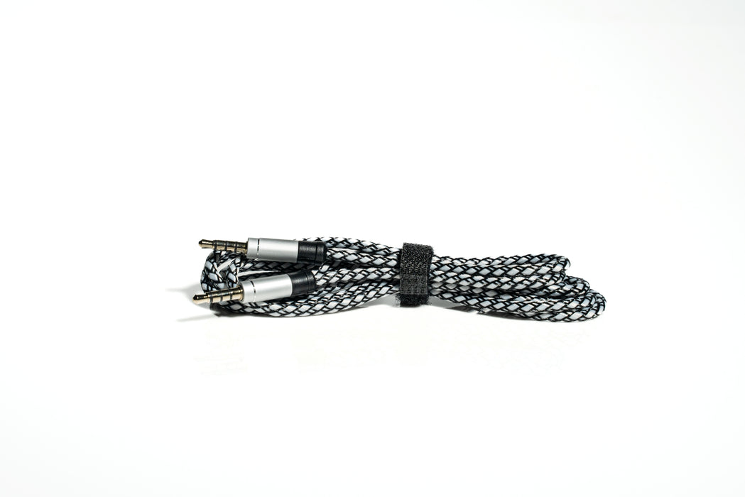 3.5mm AUX Audio Cable β Braided Male to Male Stereo Jack