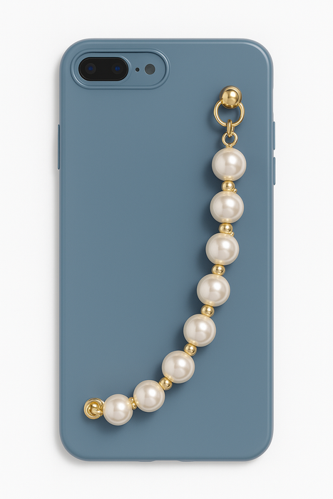 Elegant Pearl Strap Silicone Case – iPhone 7 Plus / 8 Plus