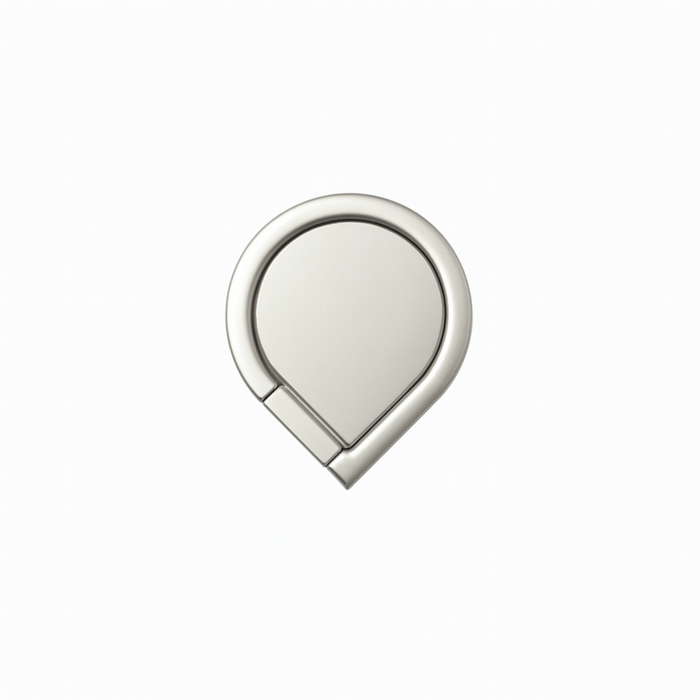 Rose Gold Teardrop Phone Ring Holder Stand with Magnetic Car Mount Compatibility