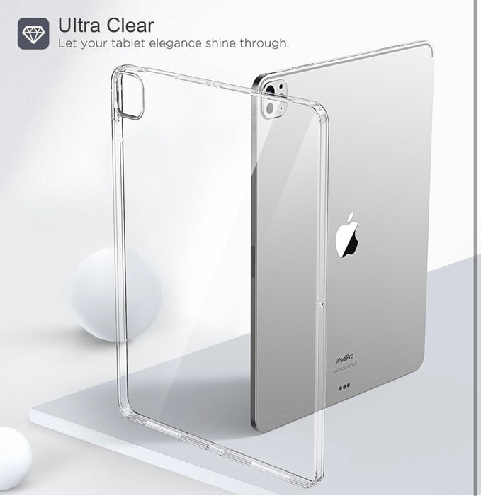 iPad Pro 11” Clear Case – Shockproof TPU Cover