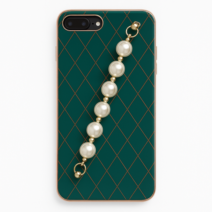 Luxury Pearl Chain Phone Case – iPhone 7 Plus/8 Plus