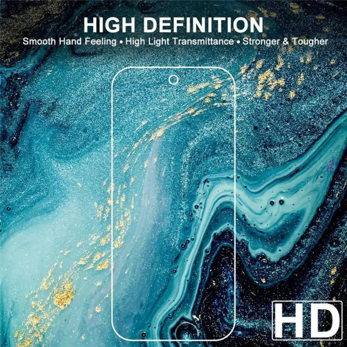 Clear Tempered Glass Screen Protector – Universal Fit