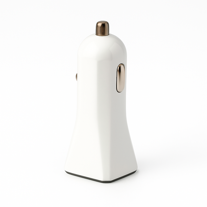 Dual Port Car Charger – 30W PD + QC 3.0 | Fast Charging Type-C & USB-A