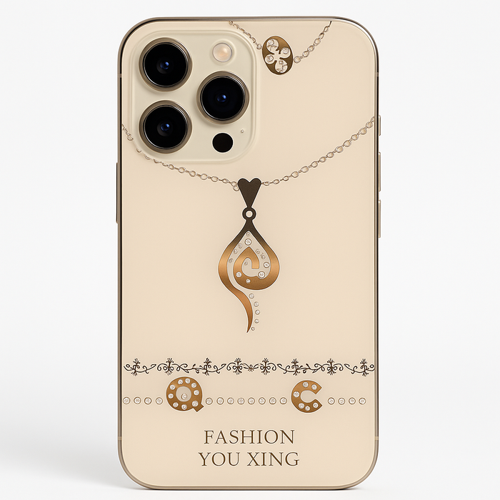 Fashion YOU XING - iPhone 13 Pro Case (Jewelry Design)