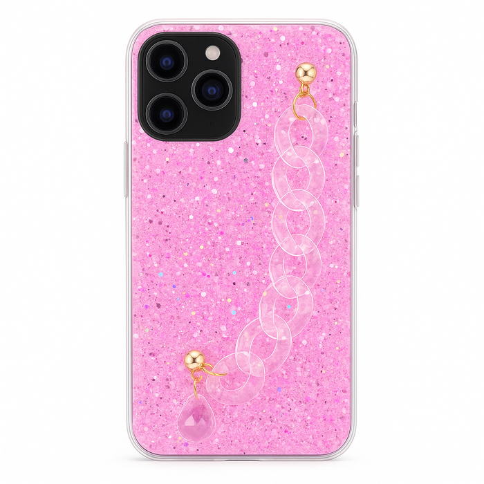 Glitter Chain Charm Case – iPhone 12 Pro Max