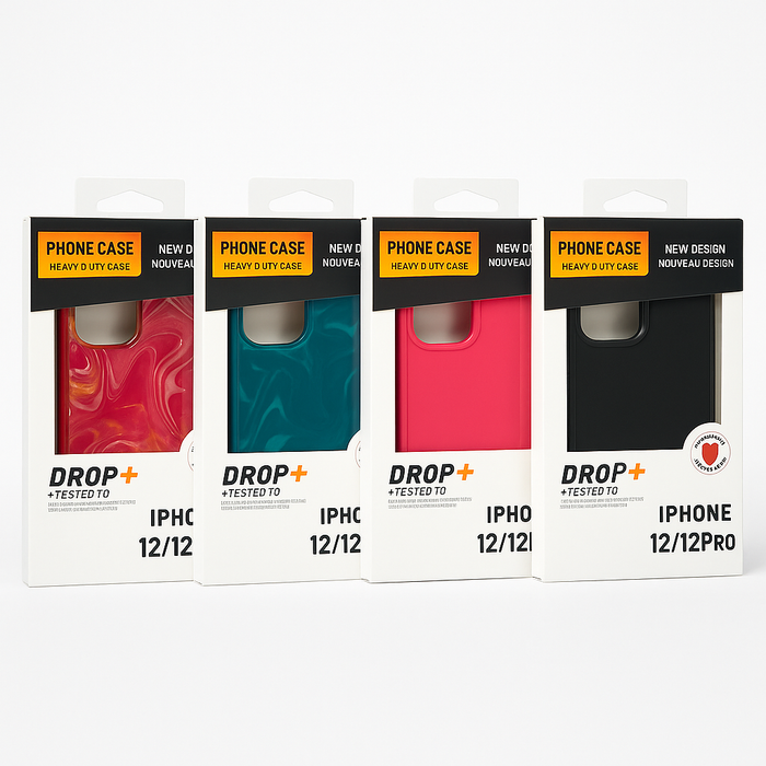 Heavy Duty Rugged Belt Clip Case for iPhone 12 / 12 Pro