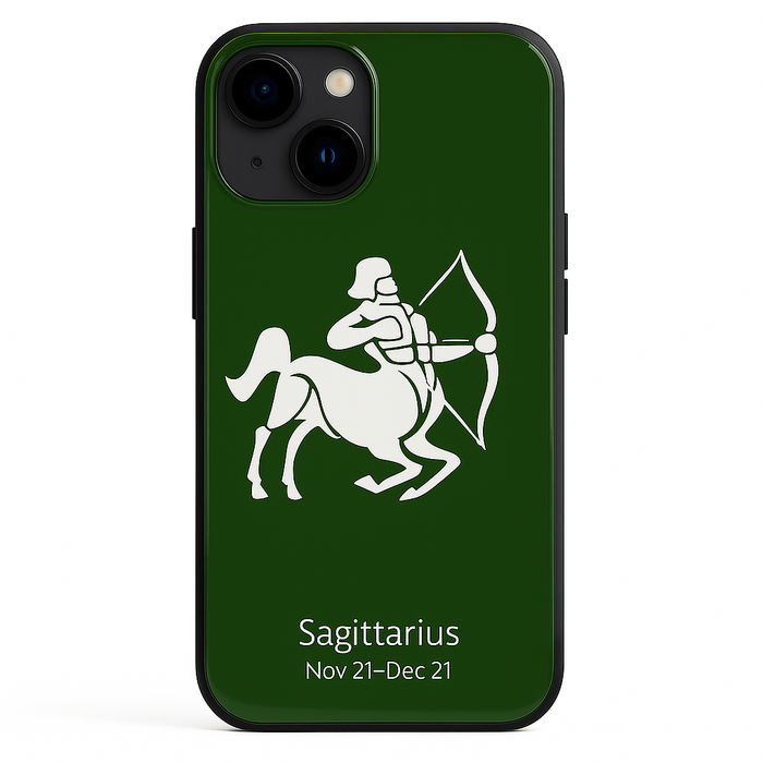 Zodiac Sign Glossy Case – iPhone 13 Mini (Multiple Signs)