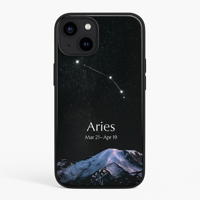 Zodiac Sign Glossy Case – iPhone 13 Mini (Multiple Signs)