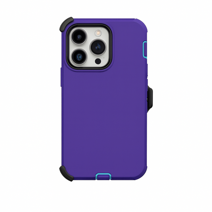 Rugged Clip Case – Heavy Duty with Belt Holster 14 pro max