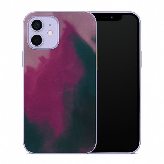 Abstract Watercolor iPhone 12 Case – Multiple Colors