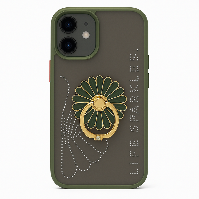 Lavender Daisy Ring Case – iPhone 12 Mini