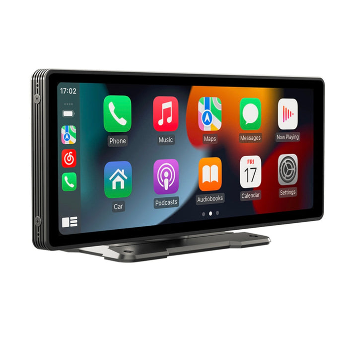 Portable Car Display – CarPlay & Android Auto | MirrorLink | Bluetooth | Backup Camera Support