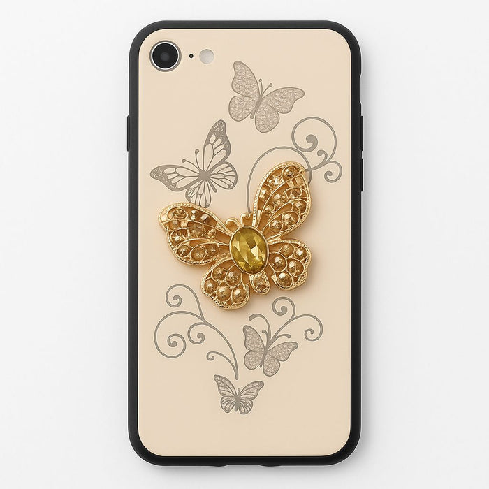Butterfly Jewel Case – iPhone 7/8/SE