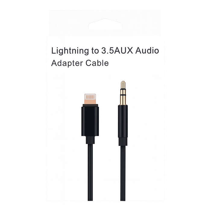 Lightning to 3.5mm AUX Audio Adapter Cable