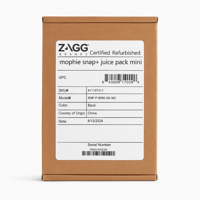 Mophie Snap+ Juice Pack Mini – 5000mAh Magnetic Portable Charger (Certified Refurbished)