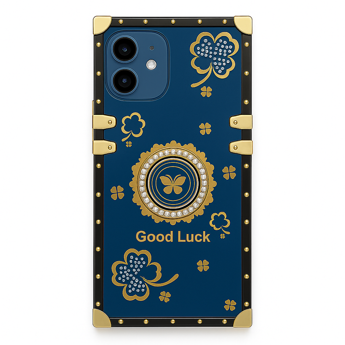 Luxury Clover Armor Case with Ring Kickstand – For iPhone 16