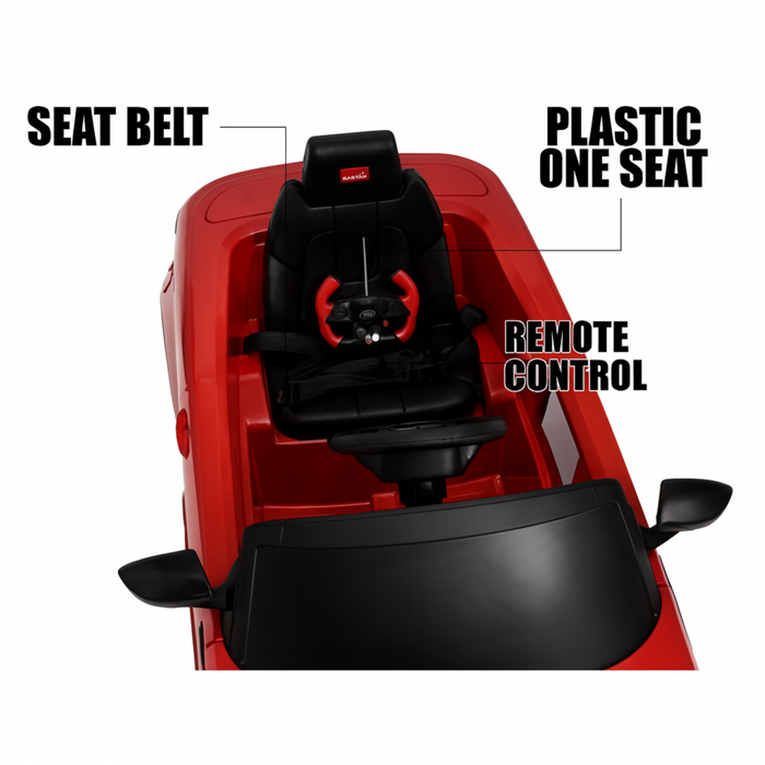 Children’s Electric Ride-On Range Rover Car with Remote Control – Red