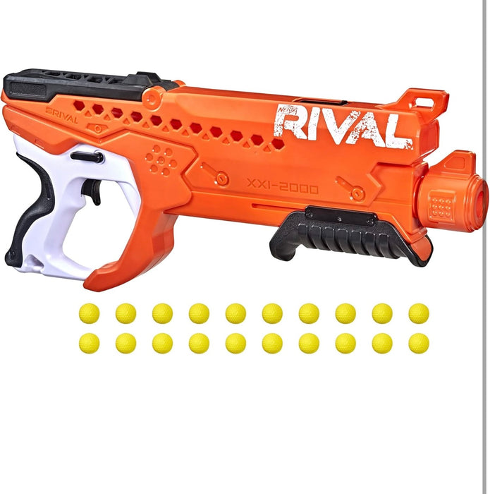 NERF Rival Curve Shot Helix XXI-2000 Blaster – 90 FPS Velocity | Fires Curved Shots