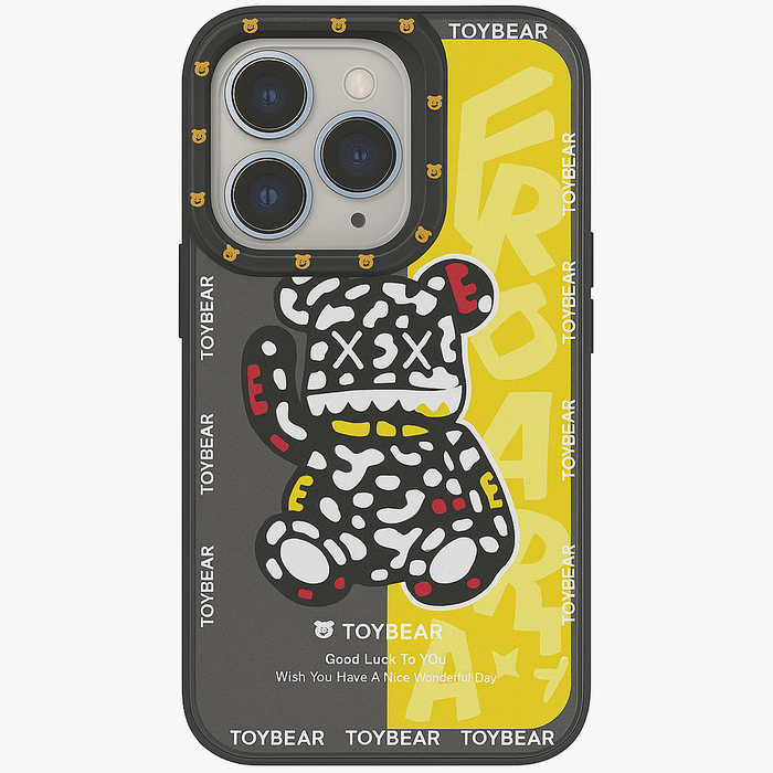 Toybear iPhone 13 Pro Case – Designer Cartoon Series (2 Styles)