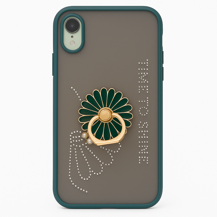 Daisy Ring Holder Case for iPhone XR – “Time to Shine