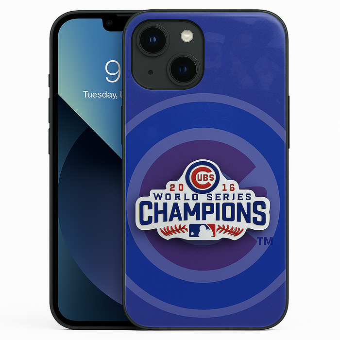 Chicago Cubs iPhone 13/14 Case - CUBS WIN Design