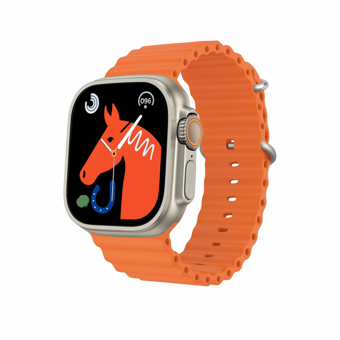 S8 Ultra Max Smartwatch – 2.08” Display, NFC, Heart Rate, BT Call, Wireless