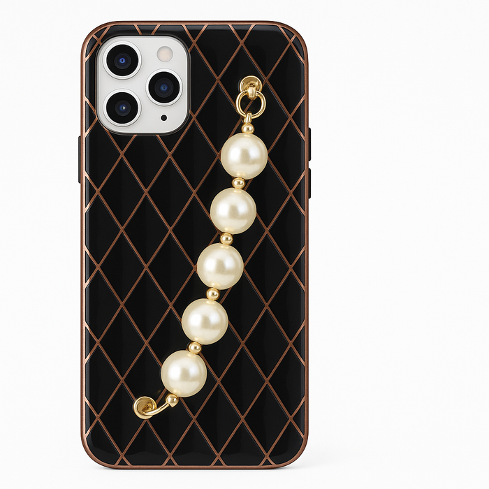 Elegant Pearl Chain Case – iPhone 12 Pro Max