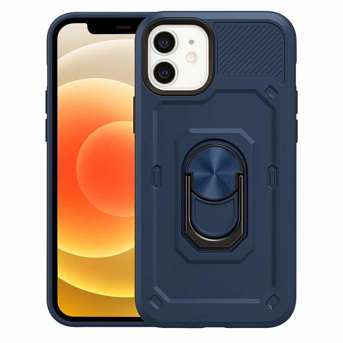Magnetic Ring Armor Case