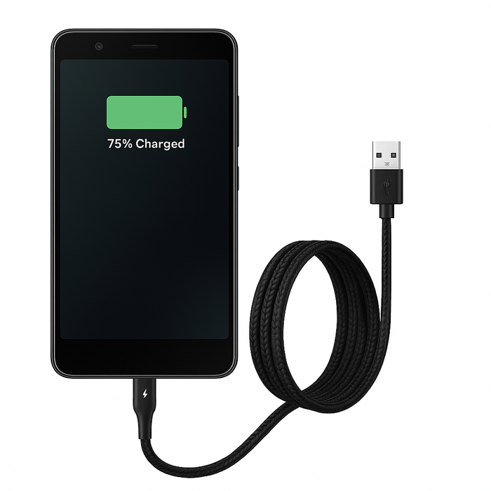 KLGO Strong 3000 – 10FT Braided USB-A to Micro-USB Charging Cable (5A Output)