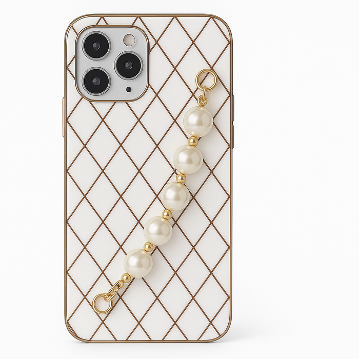 Elegant Pearl Chain Case – iPhone 12 Pro Max