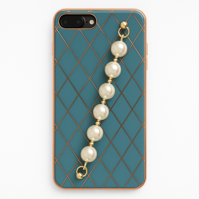 Luxury Pearl Chain Phone Case – iPhone 7 Plus/8 Plus