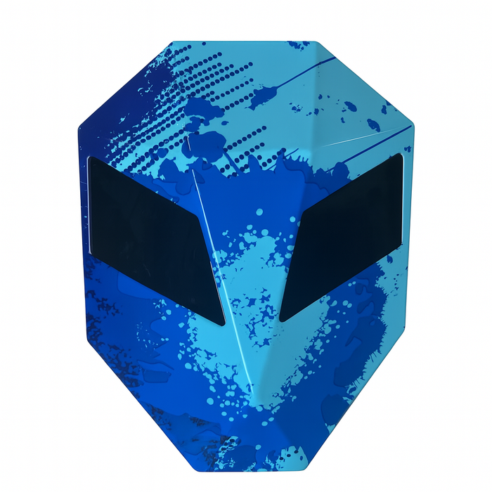 Futuristic LED Motorcycle Backpack – Hard Shell with Helmet Storage