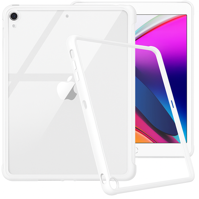 iPad 10.2” Clear Shockproof Case – Fits 9th/8th/7th Gen (2021/2020/2019)