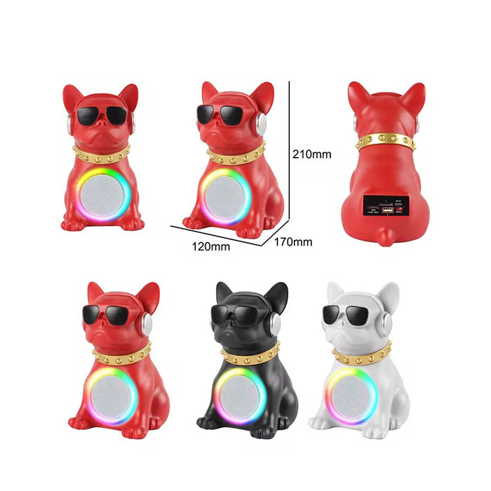 Bulldog Wireless Bluetooth Speaker with LED Lights