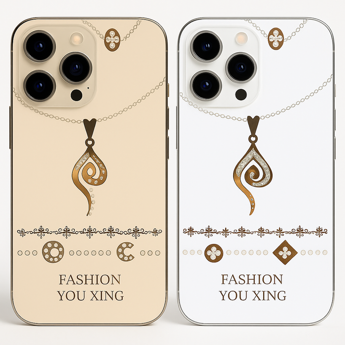 Fashion YOU XING - iPhone 13 Pro Case (Jewelry Design)