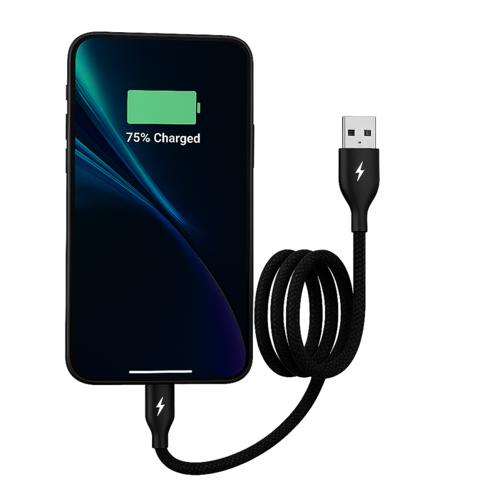 KLGO Strong 3000 – 10FT Braided USB-A to Type-C Cable – 5A Fast Charging