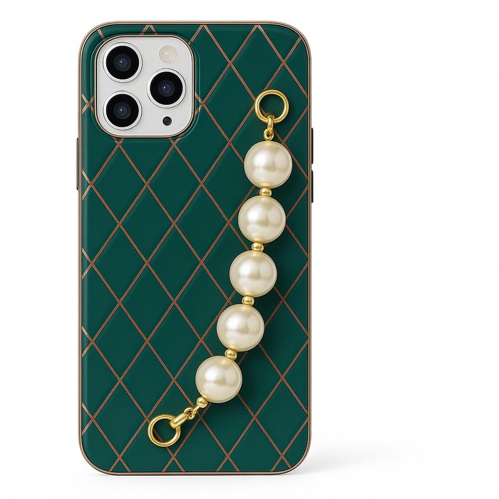 Elegant Pearl Chain Case – iPhone 12 Pro Max