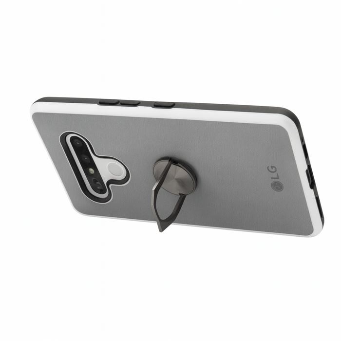 LG Stylo 6 / Q730 Case with Ring Kickstand – Shockproof Hybrid Cover
