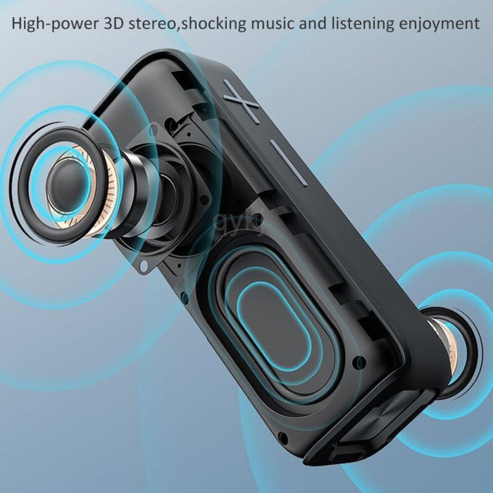Profound Wireless Bluetooth Speaker – Water Resistant, 2400mAh Battery, TWS